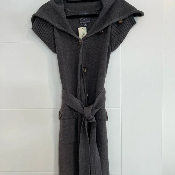 Knitted Dove Dresses | Knitted Dove Wonder Vest Dress In Charcoal Size S | Color: Gray | Size: S | Missyrenfandt's Closet